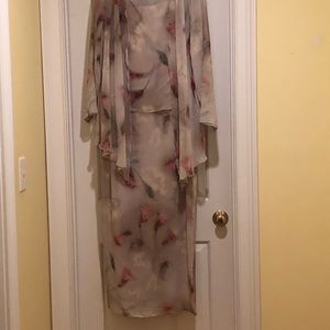 Formal dress and jacket, size 16W, Ursula of Switzerland